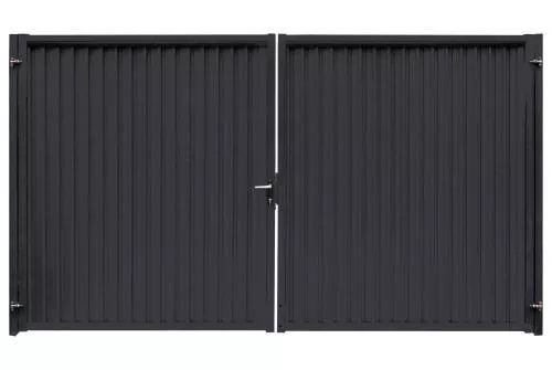 Ворота Estet 2,0х3,6 RAL 7024 GL купить в екатеринбурге
