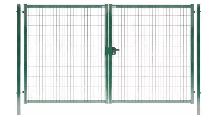 Ворота Medium New Lock 2,03х6,0 RAL 6005 GL купить в екатеринбурге