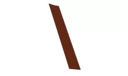 Крепежная планка жалюзи Milan,Tokyo 0,5 GreenCoat Pural BT, matt RR 29 красный (RAL 3009 оксидно-красный) GL. Артикул: 27478