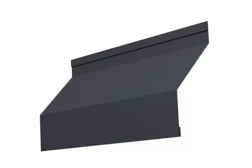 Ламель жалюзи Milan 0,5 Rooftop Matte RAL 7024 мокрый асфальт GL купить в екатеринбурге
