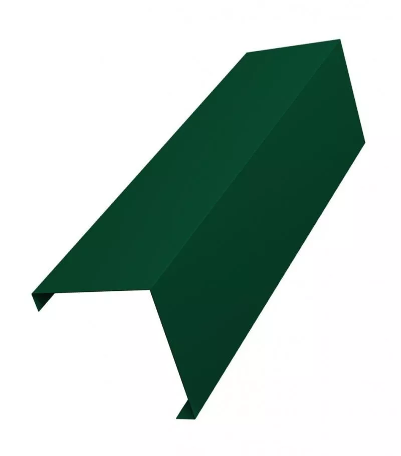 Декоративная накладка на столб угловая 0,7 PE с пленкой RAL 6005 зеленый мох GL купить в екатеринбурге