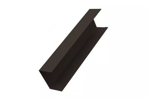 Крышка 65х60 жалюзи Milan, Tokyo 0,5 GreenCoat Pural BT, matt RR 32 темно-коричневый (RAL 8019 серо-коричневый) (для калиток и ворот) GL купить в екатеринбурге