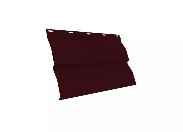 Металлический сайдинг Grand Line Корабельная доска XL Satin 0,5 мм RAL 3005 Красное вино купить в екатеринбурге