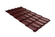 Металлочерепица GL Kvinta Plus 0,5 GreenCoat Pural Matt RR 29 Вишневый – Купить оптом и в розницу