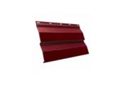 Металлический сайдинг Grand Line Корабельная доска GreenCoat Pural 0,5 мм RAL 3009 Оксидно-красный – Купить оптом и в розницу