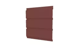 Софит металл GL без перфорации Satin 0,5 мм RAL 3009 оксидно-красный. Цена: 1.056 руб. Артикул: GrLn01_02_03_Pr_257