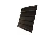 Профнастил Grand Line С20R Rooftop Matte (Стальной бархат) 0,5 мм RAL 8019 Темно-коричневый – Купить оптом и в розницу