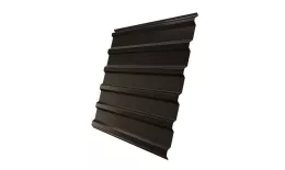 Профнастил Grand Line С20R Rooftop Matte (Стальной бархат) 0,5 мм RAL 8019 Темно-коричневый. Цена: 975 руб. Артикул: C20GL-sb8019