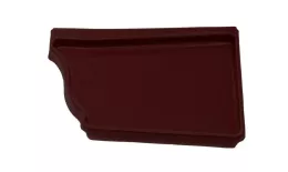 Заглушка правая Grand Line Vortex Matt 127мм RAL 8017 Коричневый. Цена: 107 руб. Артикул: GrandLine-metvod_135