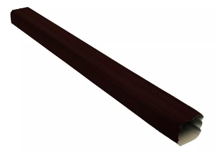 Труба прямоугольная Grand Line Vortex Matt 2м RR 32 Темно-коричневый купить в екатеринбурге