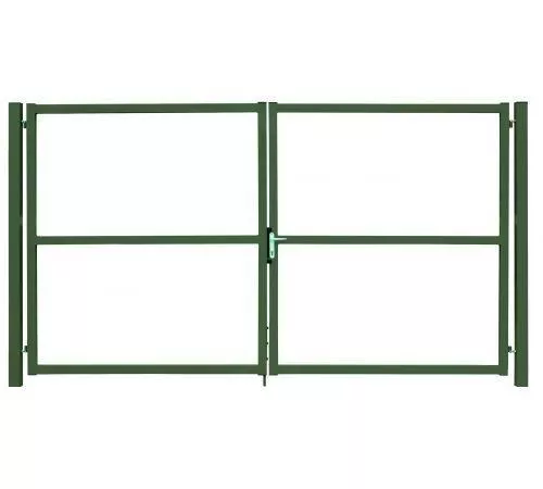 Ворота Colority Zinc Lock 2,0х3,5 RAL 6005 GL купить в екатеринбурге