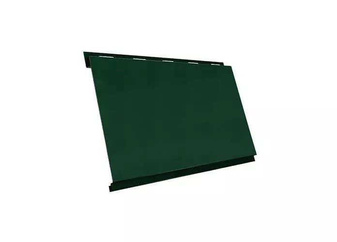 Металлический сайдинг Grand Line Вертикаль classic GreenCoat Pural Matt RAL 6020 Хромовая зелень купить в екатеринбурге