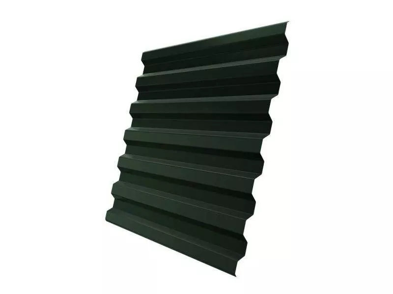 Профнастил Grand Line С21 R GreenCoat Pural 0,5 мм RAL 6020 Хромовая зелень купить в екатеринбурге