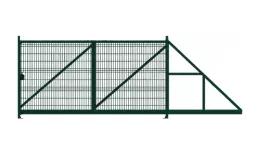 Ворота откатные Profi 2,03х6,0 RAL 6005 вправо GL. Артикул: 24739