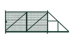 Ворота откатные Profi 2,03х4,0 RAL 6005 вправо GL. Цена: 105.525 руб. Артикул: 24737