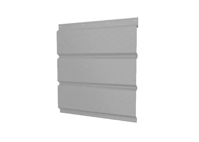 Софит металл GL с перфорацией Satin 0,5 мм RAL 7004 сигнальный серый купить в екатеринбурге