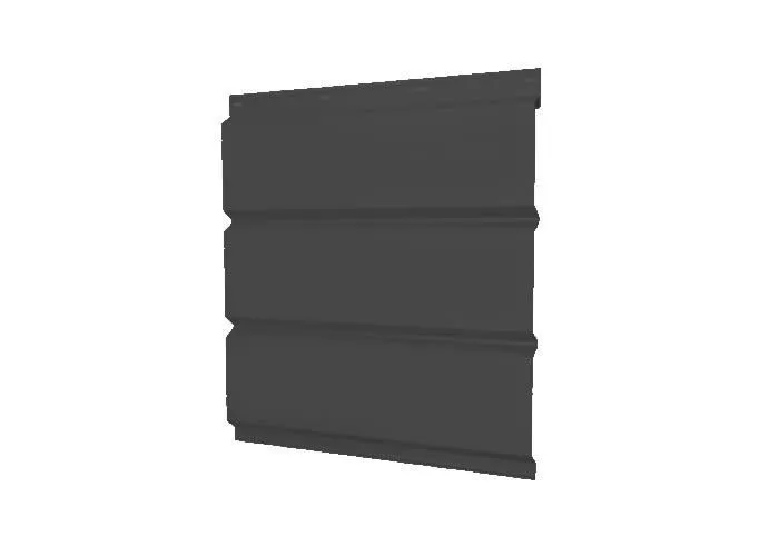 Софит металл GL без перфорации GreenCoat Pural Matt 0,5 мм RR 23 темно-серый купить в екатеринбурге