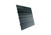 Профнастил Grand Line С10 A GreenCoat Pural Matt 0,5мм RAL 7016 Антрацитово-серый – Купить оптом и в розницу
