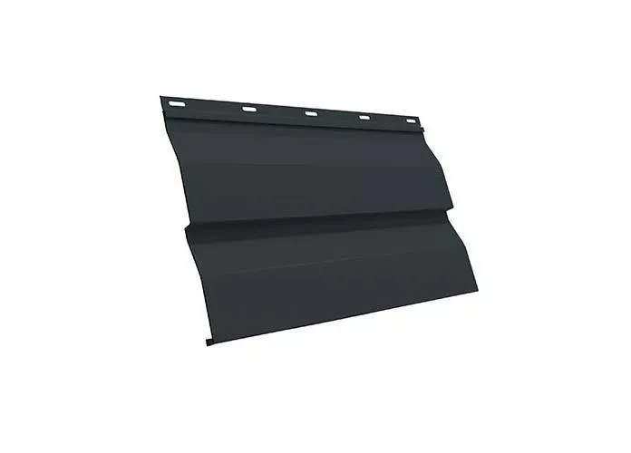 Металлический сайдинг Grand Line Корабельная доска XL Quarzit Pro Matt 0,5 мм RAL 7016 Антрацитово-серый купить в екатеринбурге
