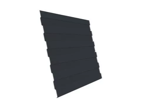 Профнастил Grand Line С8 A Rooftop Matte (Стальной бархат) 0,5 мм RAL 7016 Антрацитово-серый купить в екатеринбурге