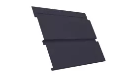 Софит металл с перфорацией Grand Line Квадро брус Satin 0,5 мм RAL 7024 мокрый асфальт. Цена: 1.080 руб. Артикул: GrLn01_Nn_64