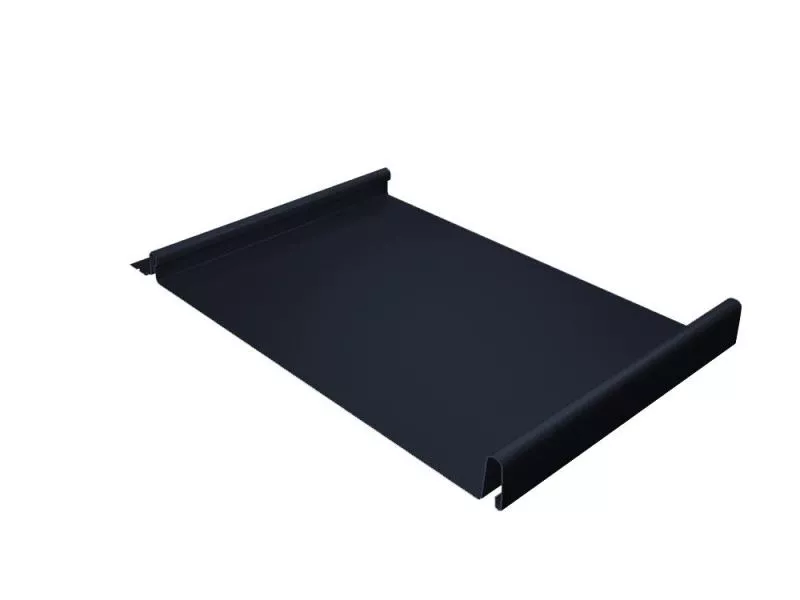 Кликфальц Grand Line Quarzit 0.5 мм RAL 7024 Мокрый асфальт купить в екатеринбурге