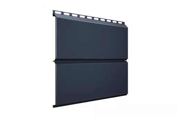 Металлический сайдинг Grand Line ЭкоБрус Satin 0,5 мм RAL 7024 Мокрый асфальт купить в екатеринбурге