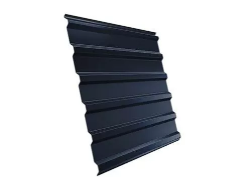 Профнастил Grand Line С20 A Rooftop Matte Стальной бархат 0,5 мм RAL 7024 Мокрый асфальт купить в екатеринбурге