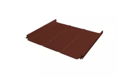 Кликфальц Pro Line Grand Line Полиэстер 0.45 мм RAL 8004 Терракота. Цена: 833 руб. Артикул: GLklicpro-pe8004l