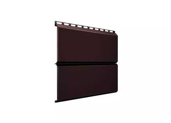 Металлический сайдинг Grand Line ЭкоБрус GreenCoat Pural Matt RAL 8017 Шоколад купить в екатеринбурге