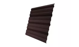 Профнастил Grand Line С10 R Satin Matt 0,5 мм RAL 8017 Шоколад. Цена: 925 руб. Артикул: profGL-sm8017