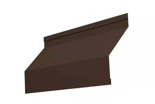 Ламель жалюзи Milan new 0,5 Satin Мatt RAL 8017 шоколад GL купить в екатеринбурге
