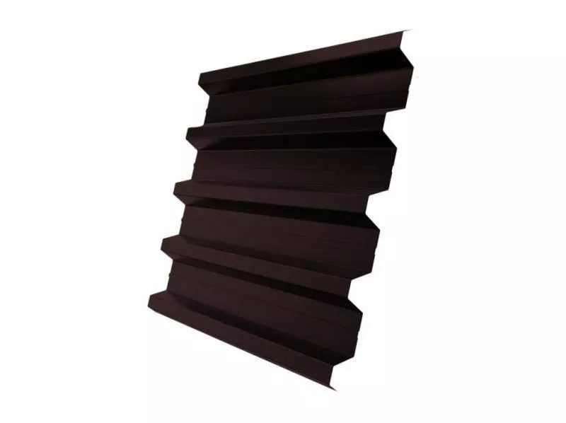 Профнастил Grand Line Н60 R GreenCoat Pural 0,5 мм RAL 8017 Шоколад купить в екатеринбурге