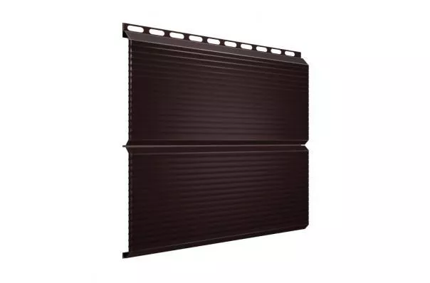 Металлический сайдинг Grand Line ЭкоБрус Gofr GreenCoat Pural Matt RAL 8017 купить в екатеринбурге