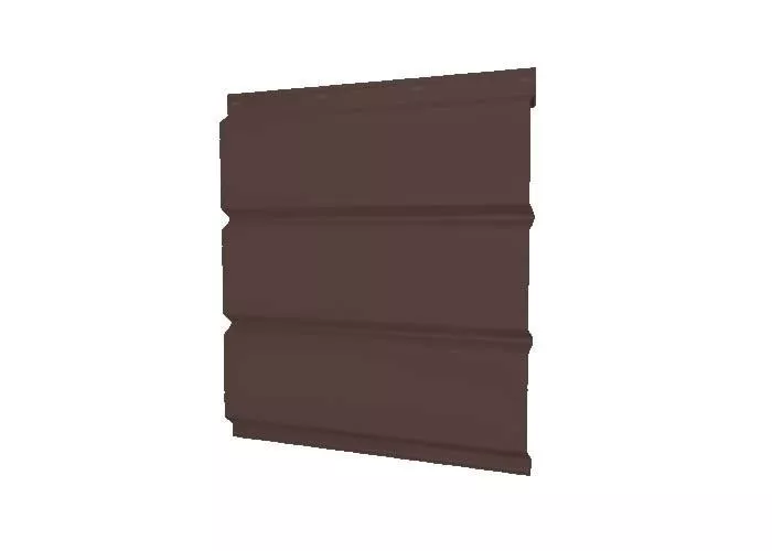 Софит металл GL без перфорации PurPro Matt 275 0,5 мм RR 32 темно-коричневый купить в екатеринбурге
