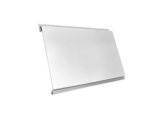 Металлический сайдинг Grand Line Вертикаль classic PE 0,45 мм RAL 9003 Сигнальный белый купить в екатеринбурге