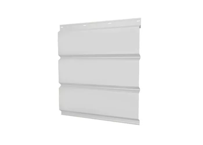 Софит металл GL без перфорации Satin 0,5 мм RAL 9003 сигнальный белый купить в екатеринбурге