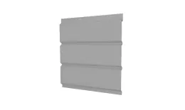 Софит металл GL без перфорации Satin 0,5 мм RAL 9006 бело-алюминиевый. Цена: 1.059 руб. Артикул: GrLn01_02_03_Pr_253
