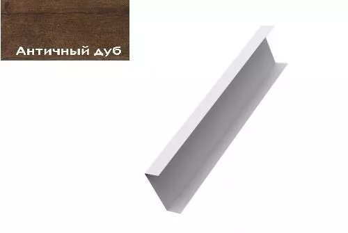 Декоративная накладка на столб жалюзи Milan,Tokyo 0,45 Print-double Elite Antique Wood GL купить в екатеринбурге