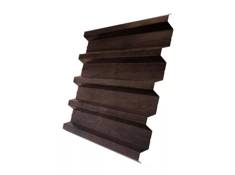 Профнастил Grand Line Н60 R Print Elite 0,45 мм Antique Wood Античный Дуб купить в екатеринбурге