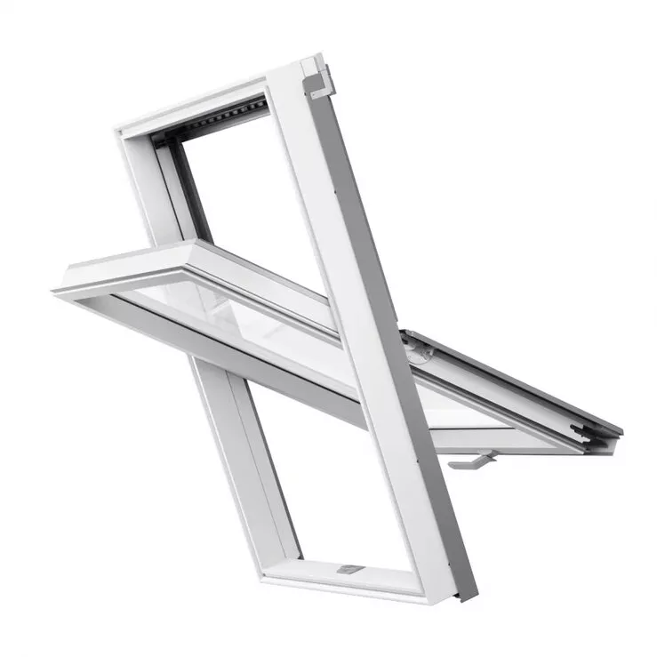 APY C2A B1500 PLUS Окно двухкамерное (ручка снизу) ПВХ Комфорт 55х78см Rooflite купить в екатеринбурге