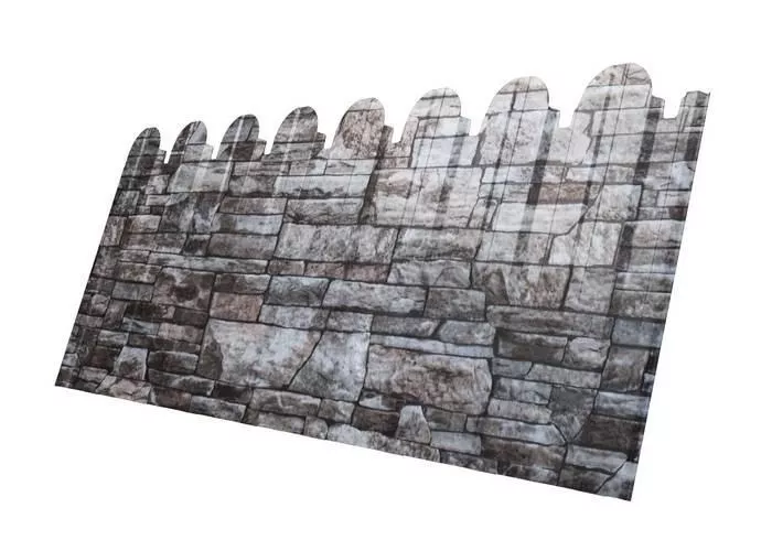 Профнастил C10 B для забора фигурный Grand Line Print Elite 0,45 мм Fine Stone Камень купить в екатеринбурге