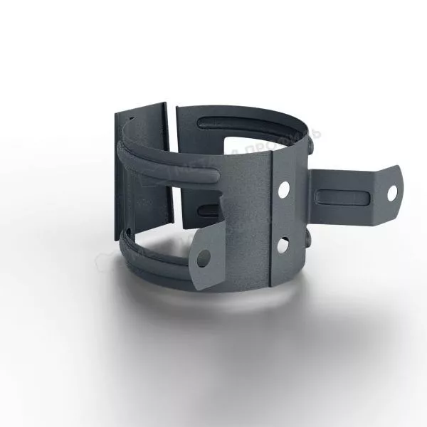 Держатель трубы (на дерево) МЕТАЛЛ ПРОФИЛЬ Foramina Freeze D100 Grey купить в екатеринбурге