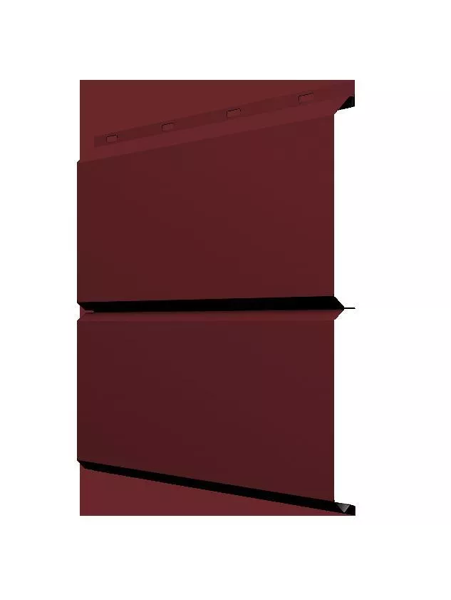 ЭкоБрус 0,345 0,5 Satin Matt TX с пленкой RAL 3005 красное вино купить в екатеринбурге