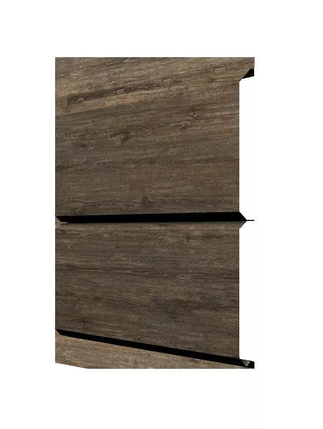 Металлический сайдинг Grand Line ЭкоБрус Gofr Print Elite Nordic Wood 0,45 мм купить в екатеринбурге