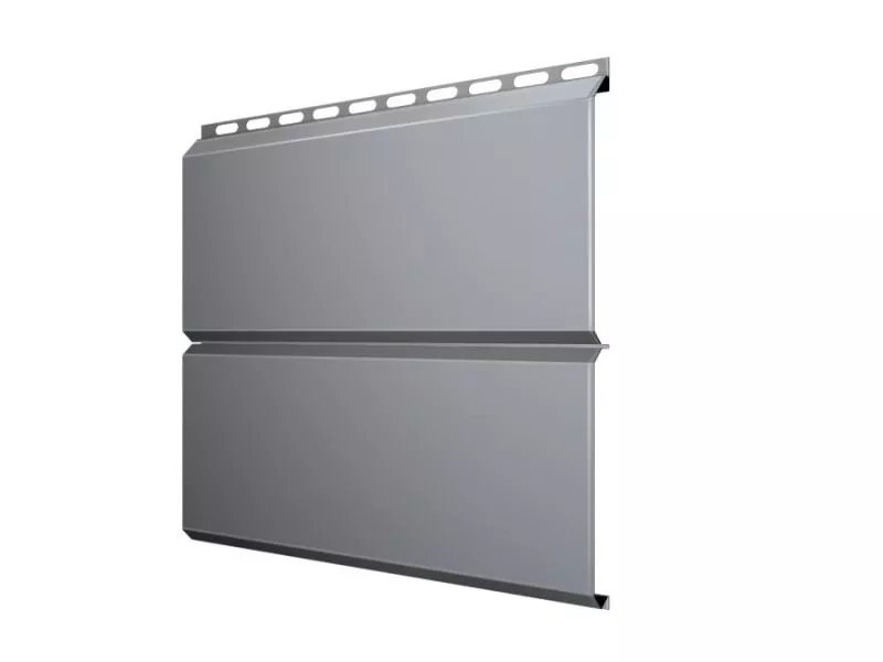 ЭкоБрус 0,345 0,5 Satin с пленкой RAL 9006бело-алюминиевый купить в екатеринбурге