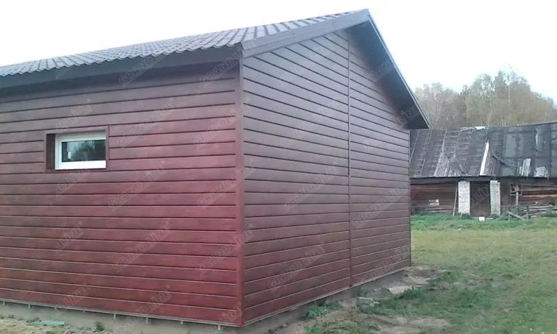 ЭкоБрус 0,345 Grand Line 0,5 Rooftop Бархат RAL 8017 шоколад купить в екатеринбурге