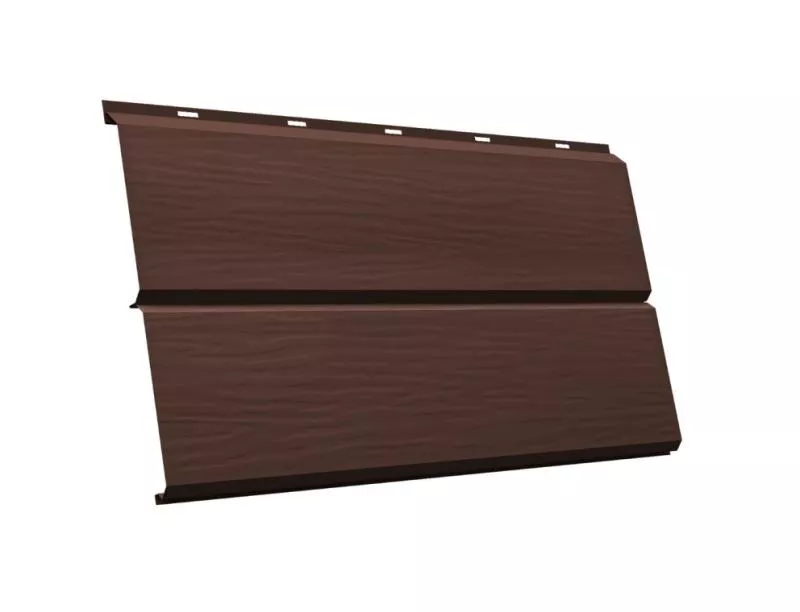 ЭкоБрус 3D 0,345 Grand Line 0,45 Drap TwinColor с пленкой RAL 8017 шоколад купить в екатеринбурге