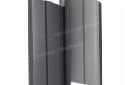 Штакетник металлический МЕТАЛЛ ПРОФИЛЬ ELLIPSE-O 19х126 (VALORI-20-Grey-0.5) – Купить оптом и в розницу