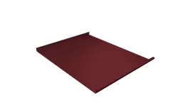 Фальц двойной стоячий Grand Line 0,45 Drap TX с пленкой на замках RAL 3005 красное вино. Цена: 751 руб. Артикул: 37589